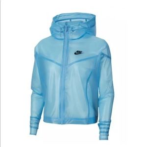 Nike Windrunner Transparent Jacket Baltic Blue